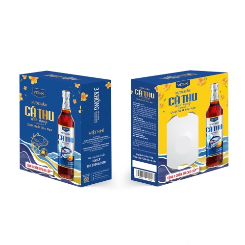 Nước Mắm Cá Thu Hảo Hạng Chiết Xuất Bào Ngư 